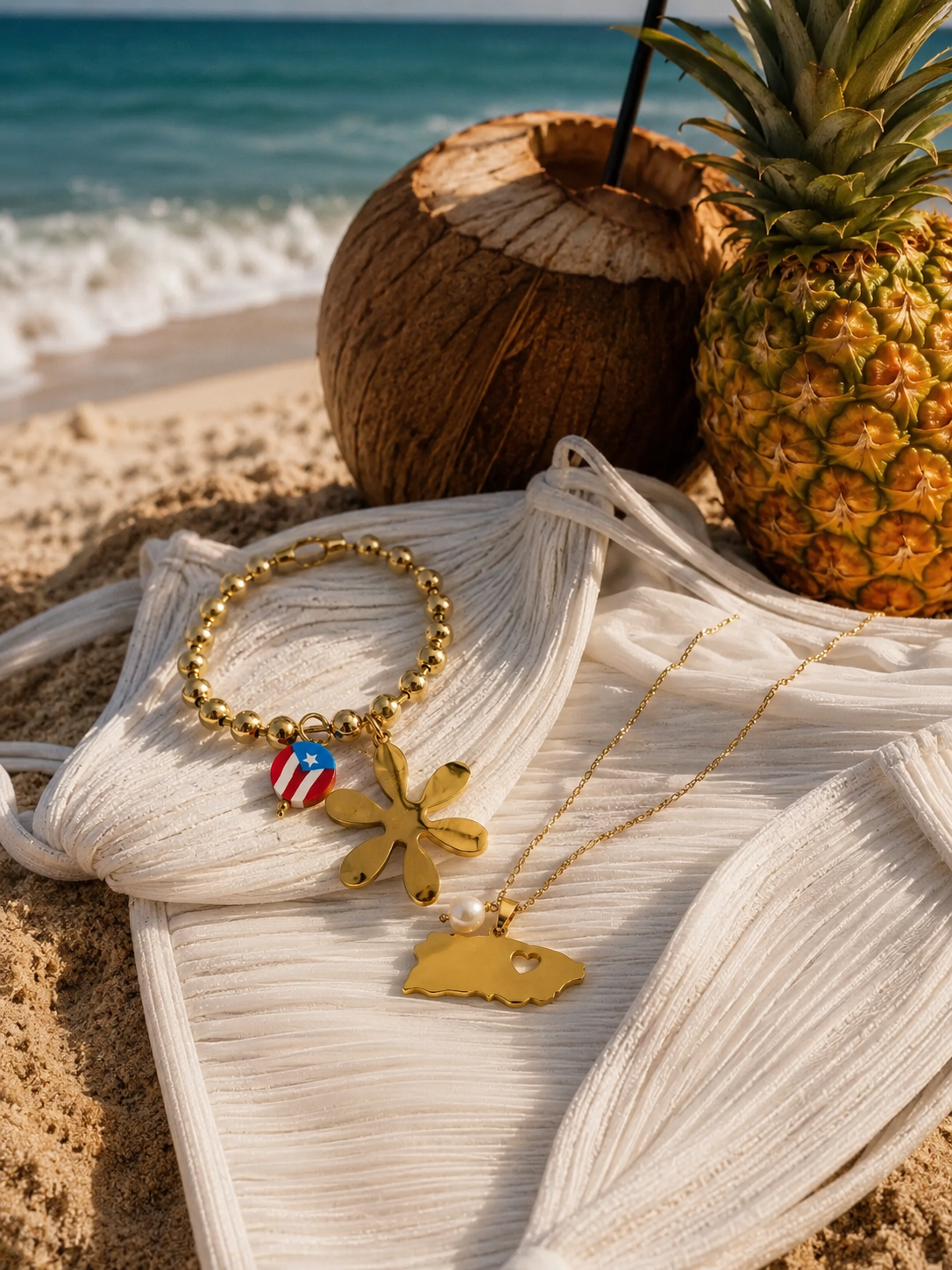 My Pretty Island — Necklace + Bracelet