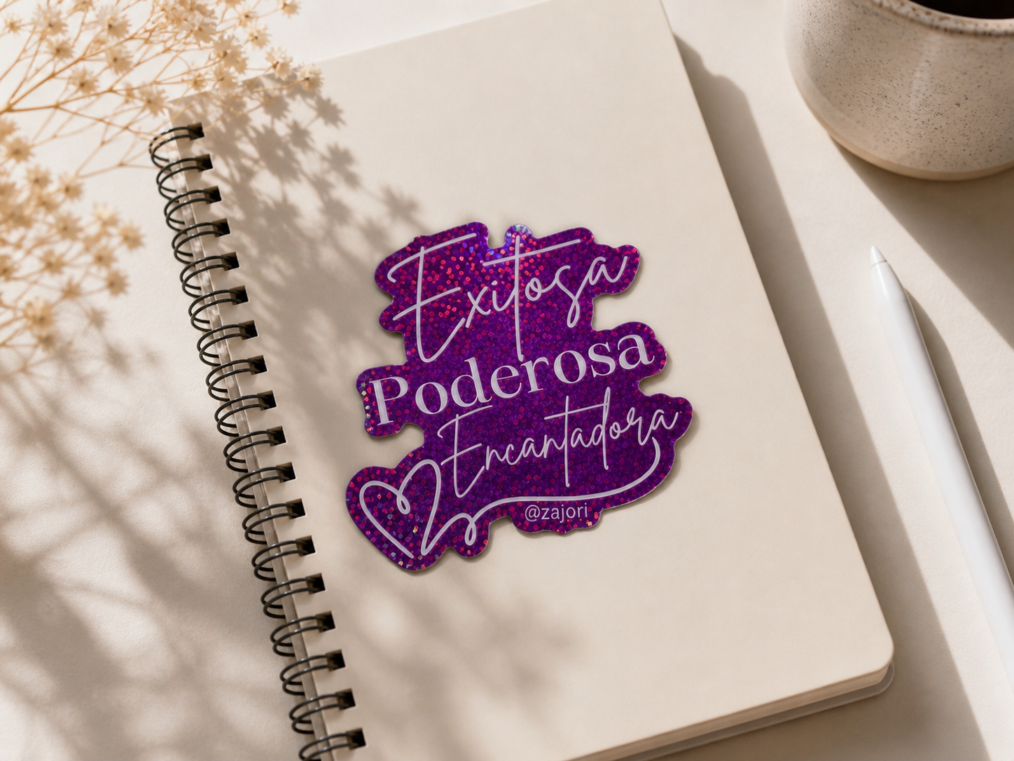 Sticker "Successful, Powerful, Charming"