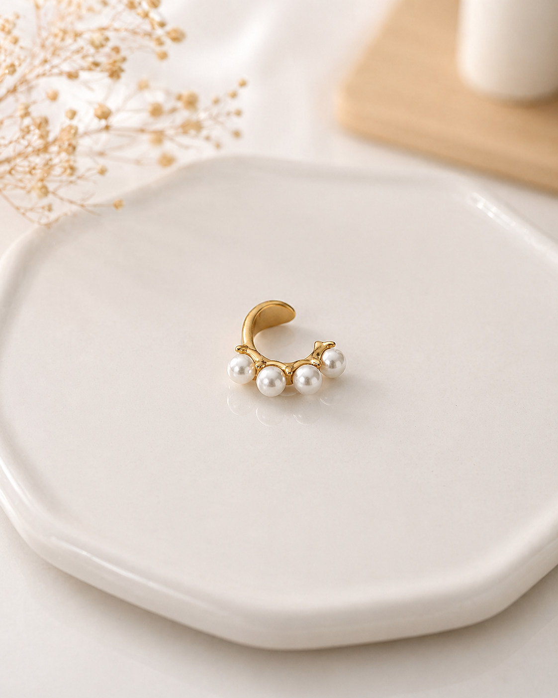 Perlizia-Ear Cuffs