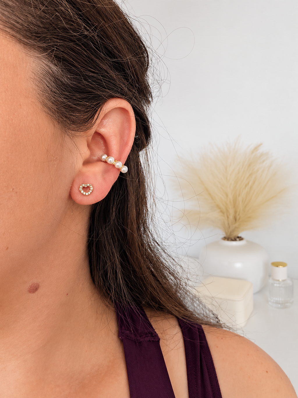 Perlizia-Ear Cuffs