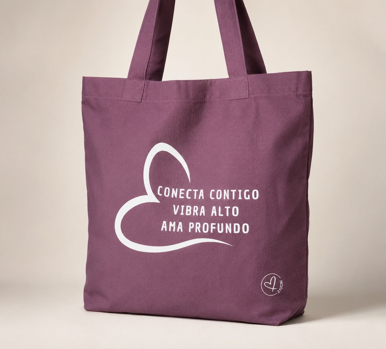 Tote Bag Morado “Conecta Contigo”