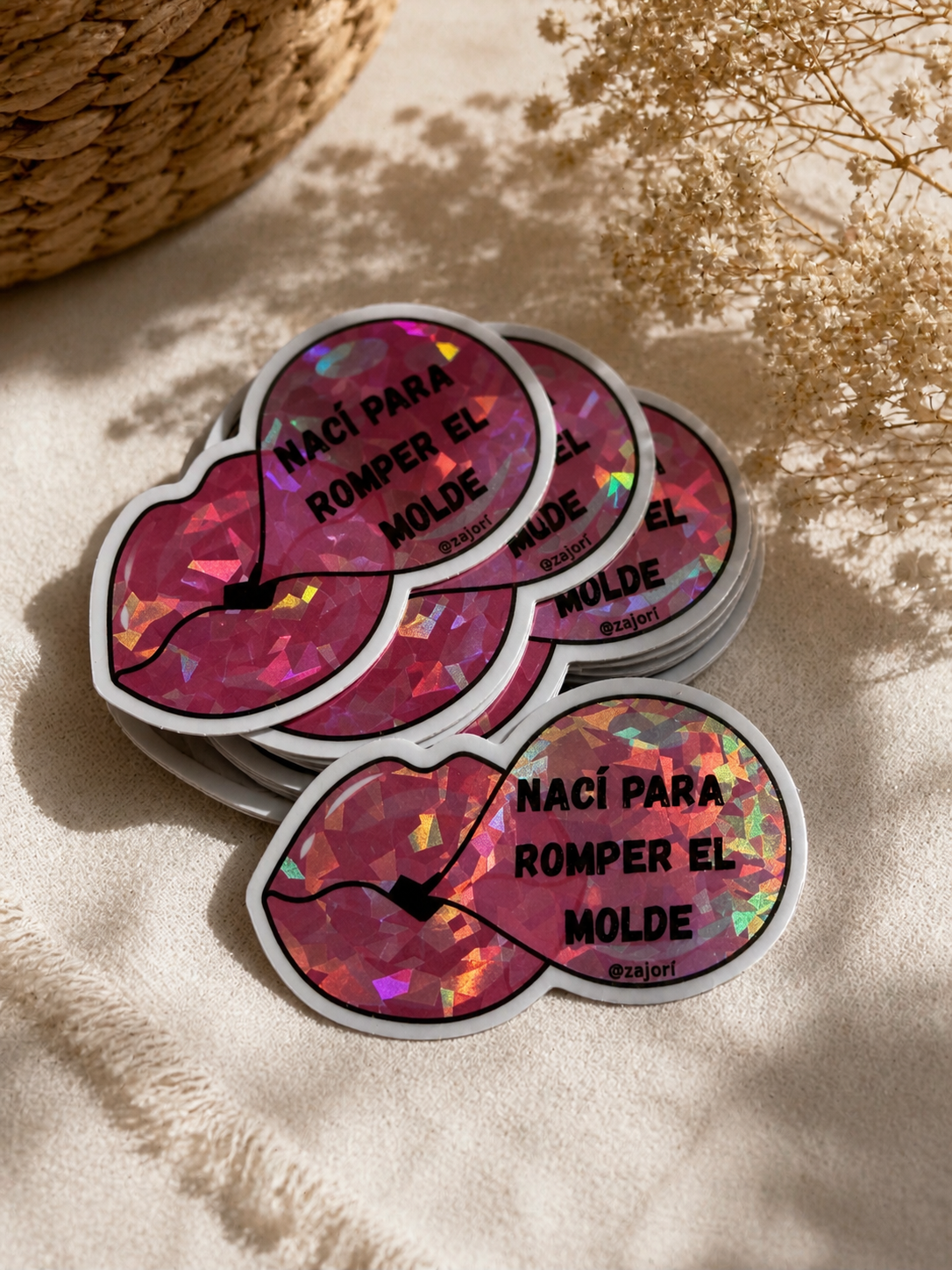 Lips Sticker "Born to Break the Mold"