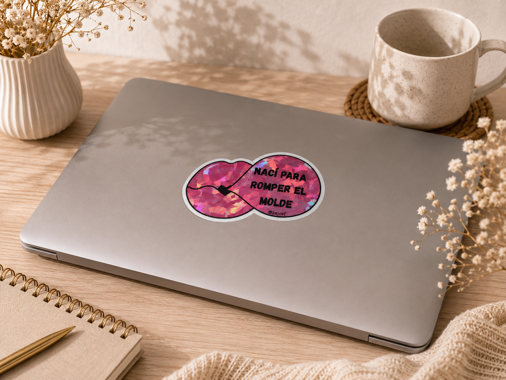 Lips Sticker "Born to Break the Mold"